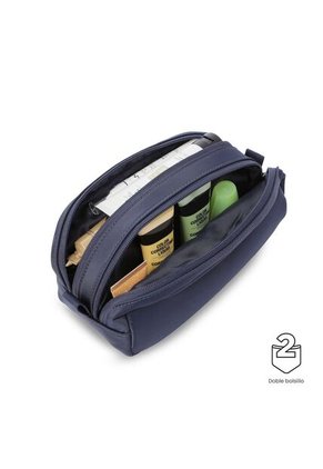 Cosmetiquera Multiuso Corneana Mediana Azul