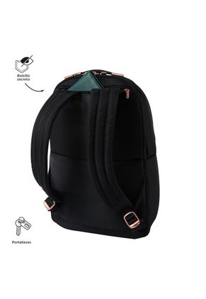 Morral Ejecutivo Porta PC 16" Roxanne Negro Mujer