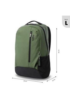 Morral Universitario Porta PC 16" Detroit Verde Hombre