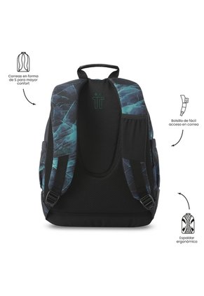Morral Juvenil Porta PC 14" Rayol Azul