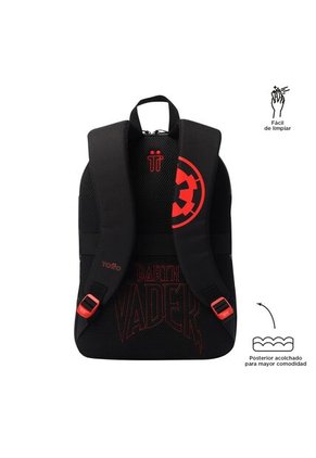 Morral Para Hombre Darth Vader Mediano Negro
