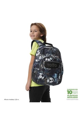 Morral Juvenil Porta PC 14" Rayol Negro