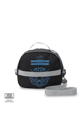 Lonchera Térmica Para Niño Hanzo Mediano Negra