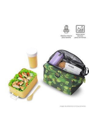 Lonchera Térmica Para Niño Explorer Ship Mediano Verde