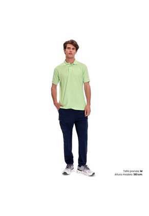 Camiseta Tipo Polo En Pique Para Hombre Totto Verde Mkp