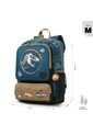 Morral Para Niño Jurassic World Territory Mediano Azul de Totto