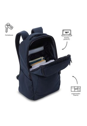 Morral Universitario Storm Porta PC 16" Azul Hombre