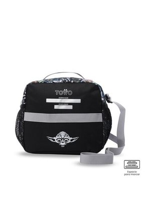 Lonchera Térmica Para Niño Star Wars Jedi Grande Negra