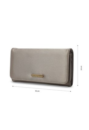 Billetera Mujer Bel Grande Con RFID Blocker Beige