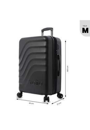 Maleta De Viaje Mediana 360 Bazy+ 2.0 Negra