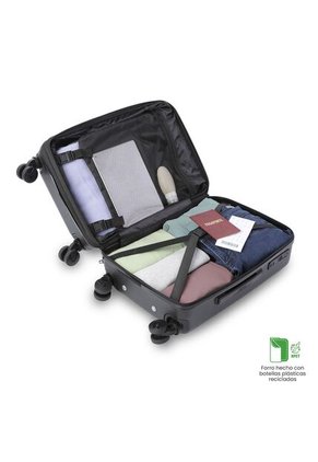 Maleta De Cabina 360 Bazy+ S1 2.0 10 Kilos Negra