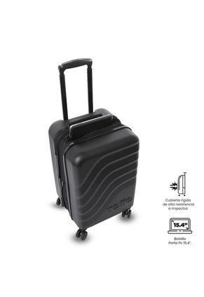 Maleta De Cabina 360 Bazy+ S1 2.0 10 Kilos Negra