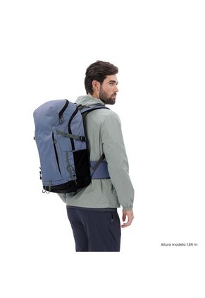 Morral Outdoor Summit 35 Azul Con Sistema De Pedernal