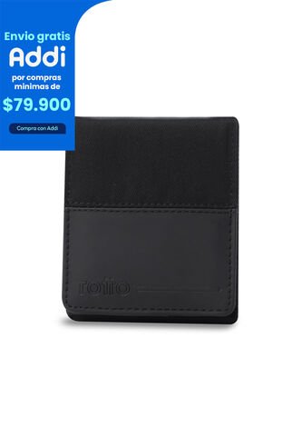 Billetera Para Hombre Ermac 3.0 Con RFID Blocker Negra Totto