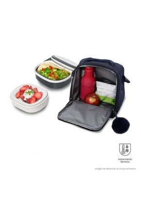 Lonchera Ejecutiva Adelaide Pequeña Térmica Azul