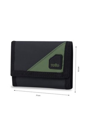 Billetera Para Hombre Contrast Can Con RFID Blocker Negra