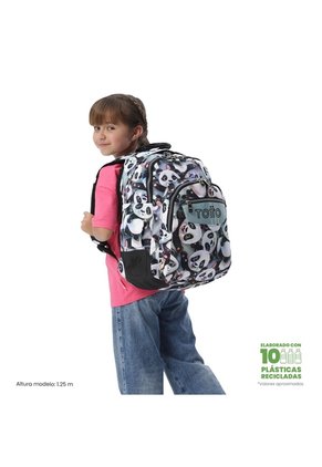 Morral Juvenil Porta PC 14" Rayol Gris