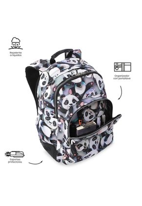 Morral Juvenil Porta PC 14" Rayol Gris