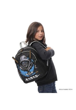 Morral Para Niño Hanzo Mediano Negro