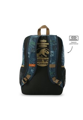 Morral Para Niño Jurassic World Territory Grande Azul