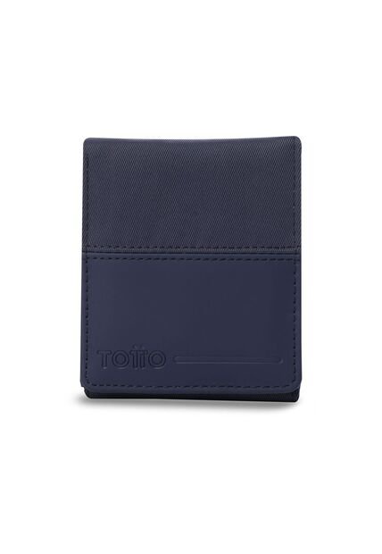 Billetera Para Hombre Ermac 3.0 Con RFID Blocker Azul