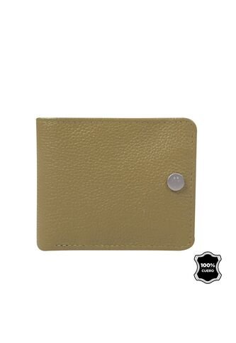 Billetera De Cuero Tooine Amarilla Pequeña Totto