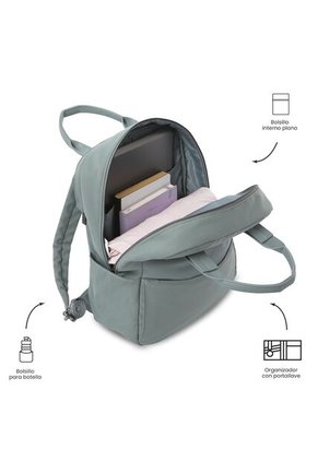 Morral Ejecutivo Porta PC 14" Toscana Verde Mujer