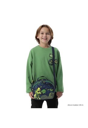 Lonchera Térmica Para Niño Digisaurio Azul
