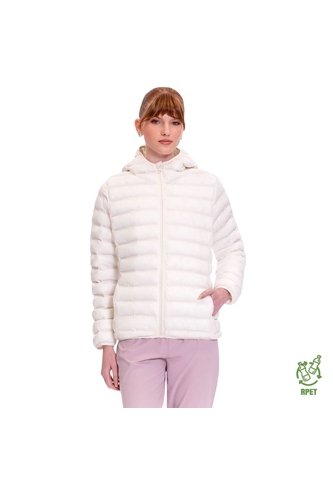 Chaqueta Acolchada Para Mujer Colorfull Pro Blanca Totto