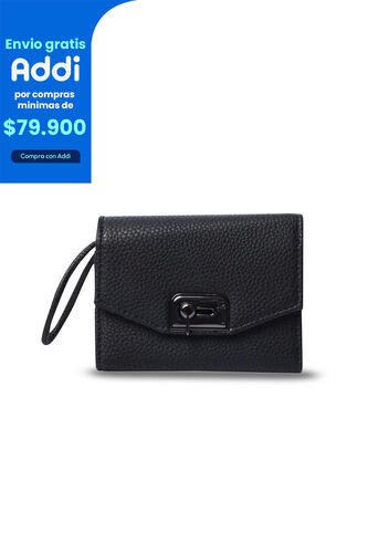 Billetera Para Mujer Smooth Ney Con RFID Blocker Negra Totto