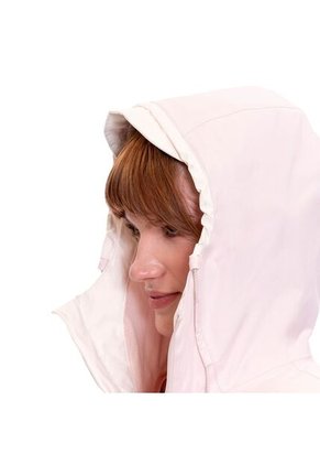 Chaqueta Impermeable Para Mujer Sally Rosada