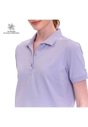 Camisa Polo Para Mujer Chechi Morada