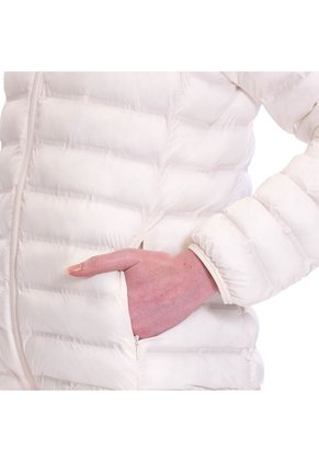 Chaqueta Acolchada Para Mujer Colorfull Pro Blanca