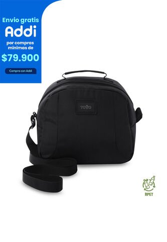 Lonchera Térmica Trik Color Negra Totto