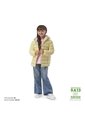 Chaqueta Para Niña Colorkid 2.0 Acolchada Color Amarillo/Rosado de Totto