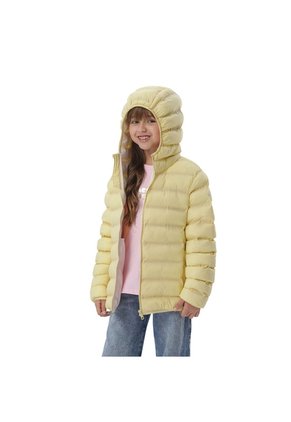 Chaqueta Para Niña Colorkid 2.0 Acolchada Color Amarillo/Rosado