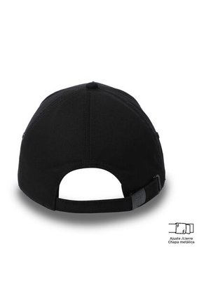 Gorra Beisbolera Iconic Color Negra/Gris/