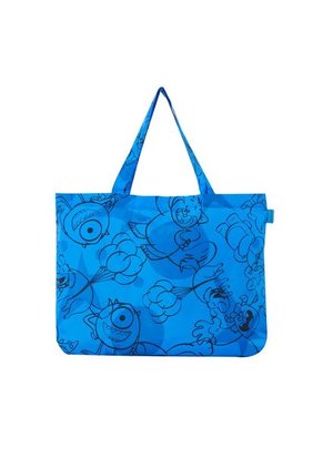 Shopping Bag Plegable Hello Pixar Azul