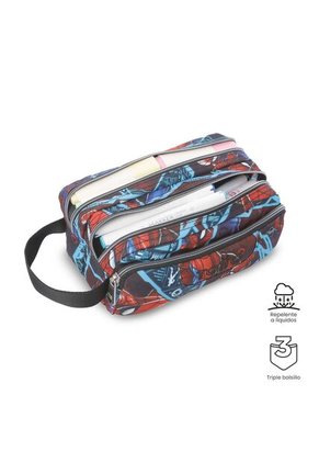 Cartuchera Multiuso Agapec Spiderman Grande Roja Hombre