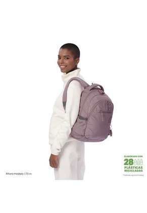 Morral Universitario Indo 2.0 Porta PC 15" Rosado Mujer