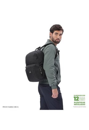 Morral Universitario Trik 2.0 Porta PC 14" Negro