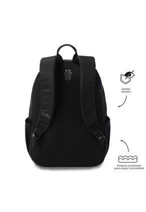 Morral Universitario Trik 2.0 Porta PC 14" Negro