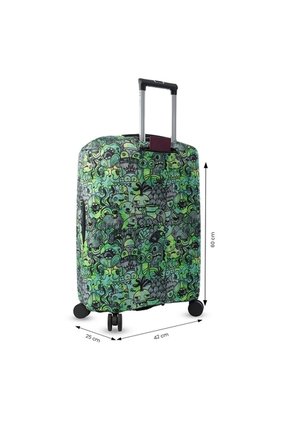 Forro Para Maletas De Viaje Apront Gris Mediana
