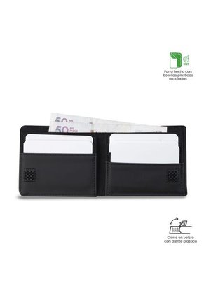 Billetera Para Hombre Ermac 3.0 Con RFID Blocker Negra