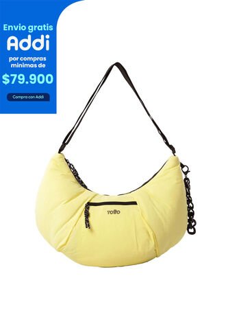 Bolso Banana Bag Para Mujer Escandinavia Mediano Amarillo Totto