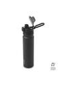 Termo Para Agua Con Tapa Intercambiable Flux 750 Ml Negro de Totto