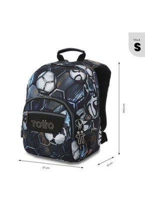 Morral Juvenil Porta Tablet 10" Tempera Estampado De Fútbol