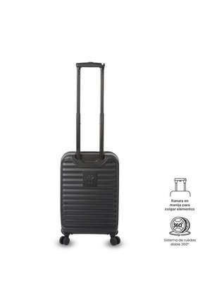 Maleta De Cabina 360 Helios S2 2.0 10 Kilos Morada