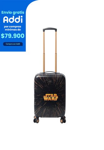 Maleta De Viaje 360 Star Wars Empire Pequeña Negra Totto