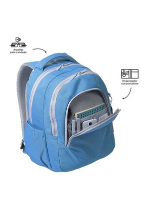 Morral Juvenil Porta PC 15.4" Luciano 2.0 Azul